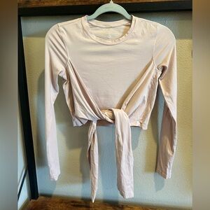 Lululemon wrap crop long sleeve
